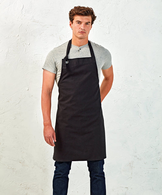 PR130 - Calibre heavy cotton canvas bib apron