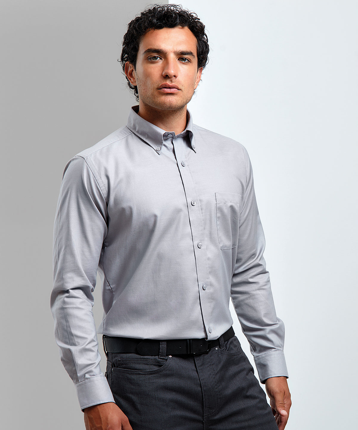 PR234 - Premier Signature Oxford long sleeve shirt