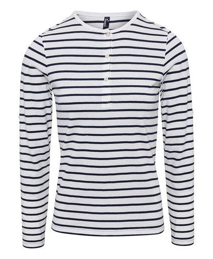 PR318 - Women's Long John roll-sleeve tee