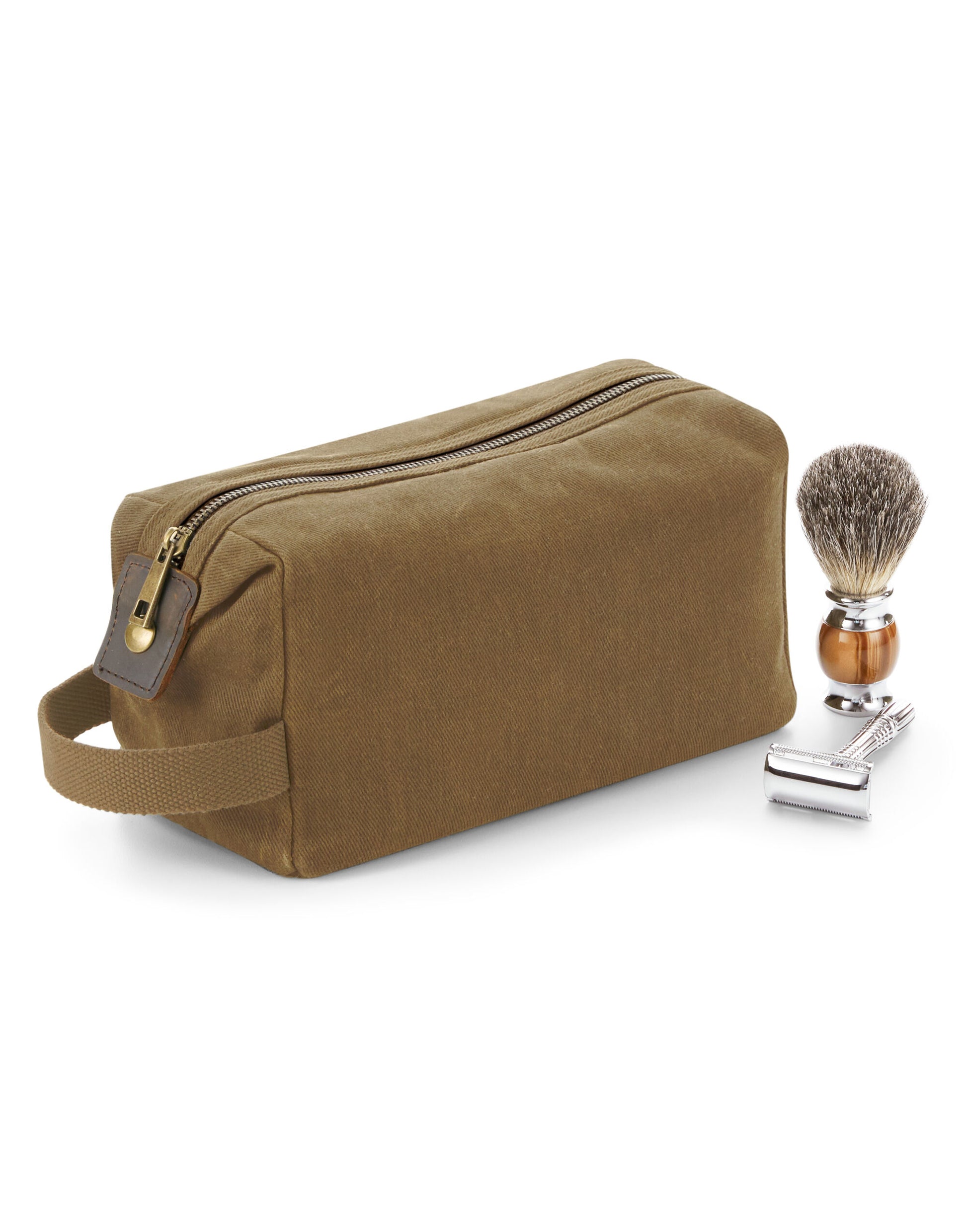Heritage Waxed Canvas Wash Bag