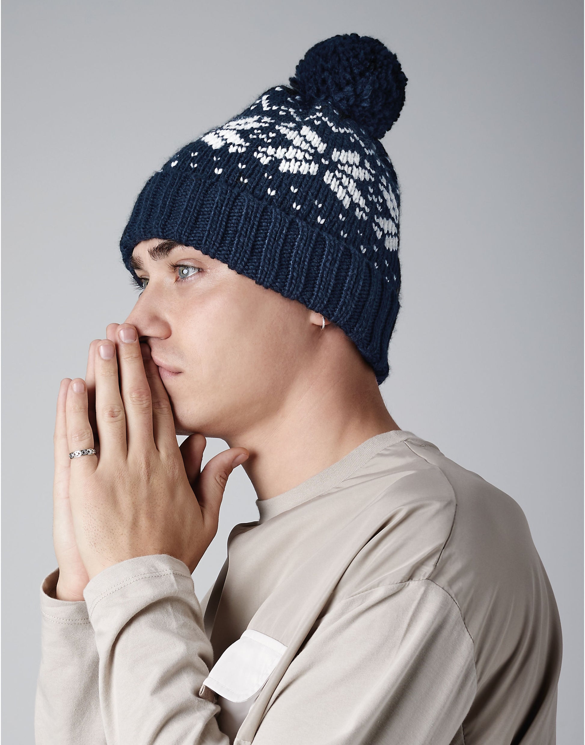 Fair Isle Snowstar® Beanie