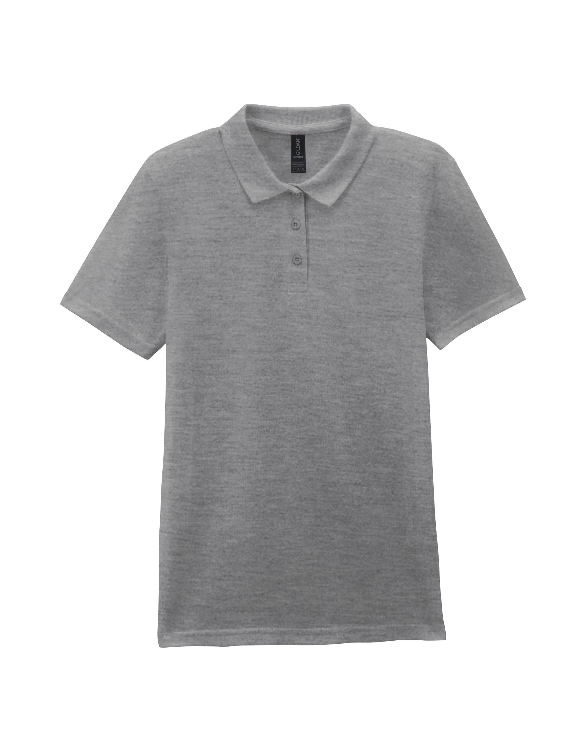 Softstyle® Ladies' Double Pique Polo