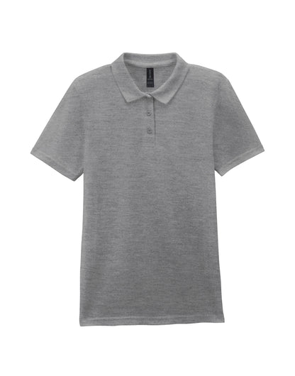 Softstyle® Ladies' Double Pique Polo