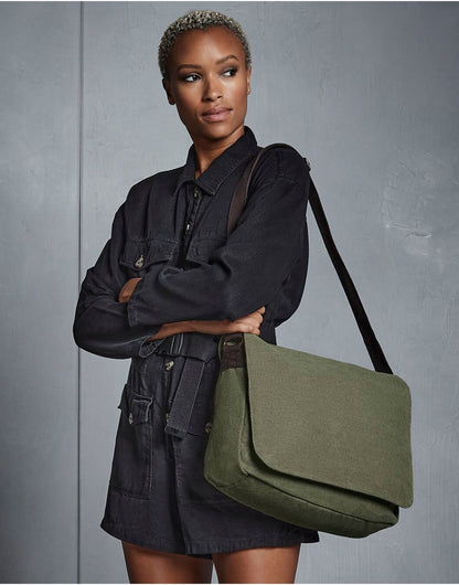 Vintage Canvas Despatch Bag