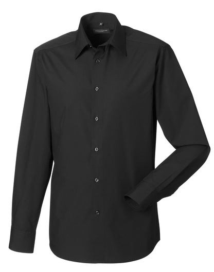 Men's L/Sleeve Polycotton Shirt