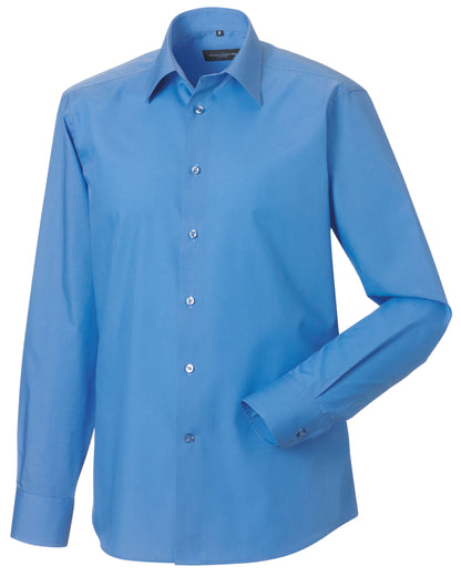 Men's L/Sleeve Polycotton Shirt