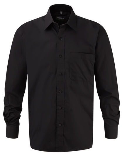 Men's L/Sleeve Poplin Shirt