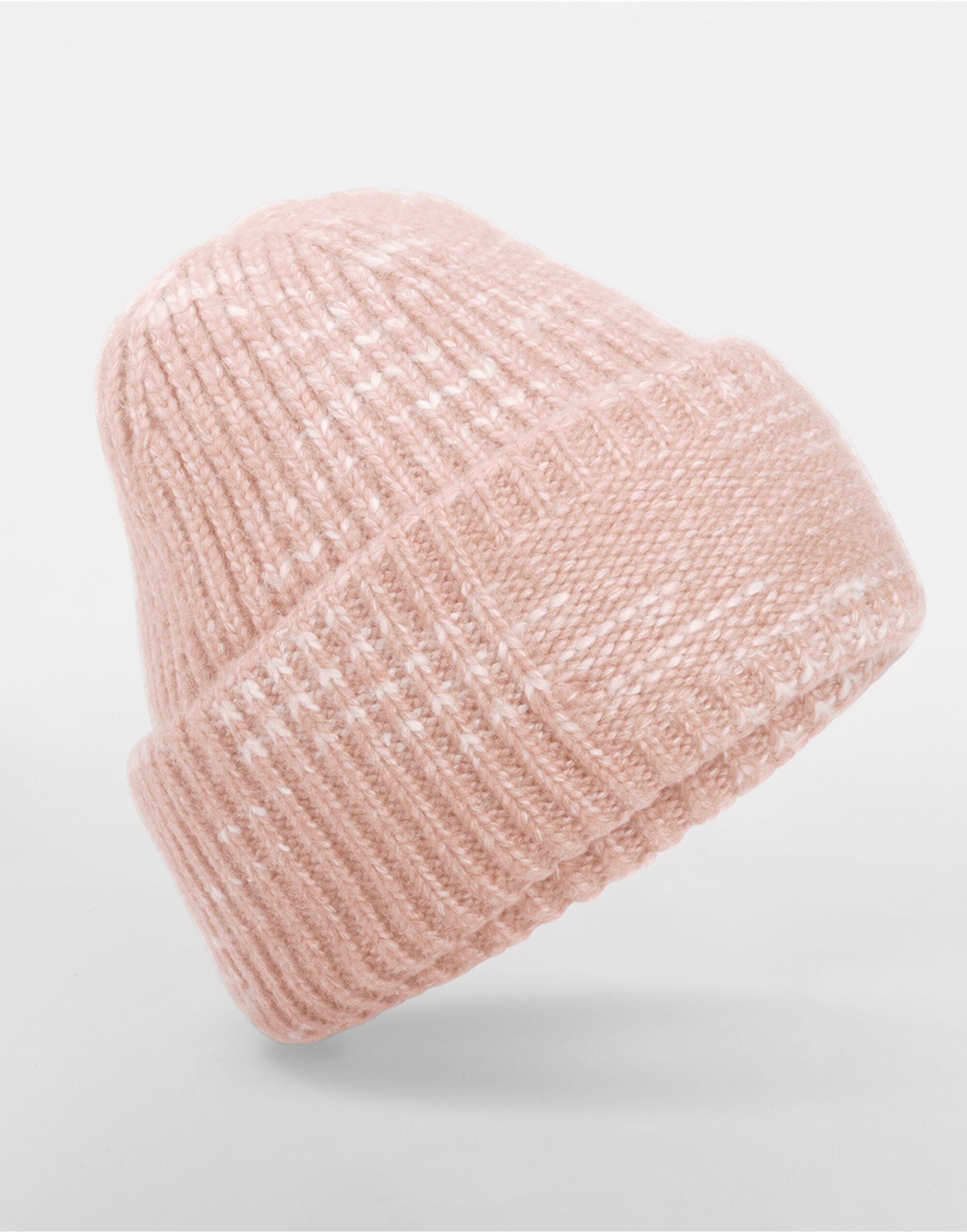 Chunky Knitted Patch Beanie
