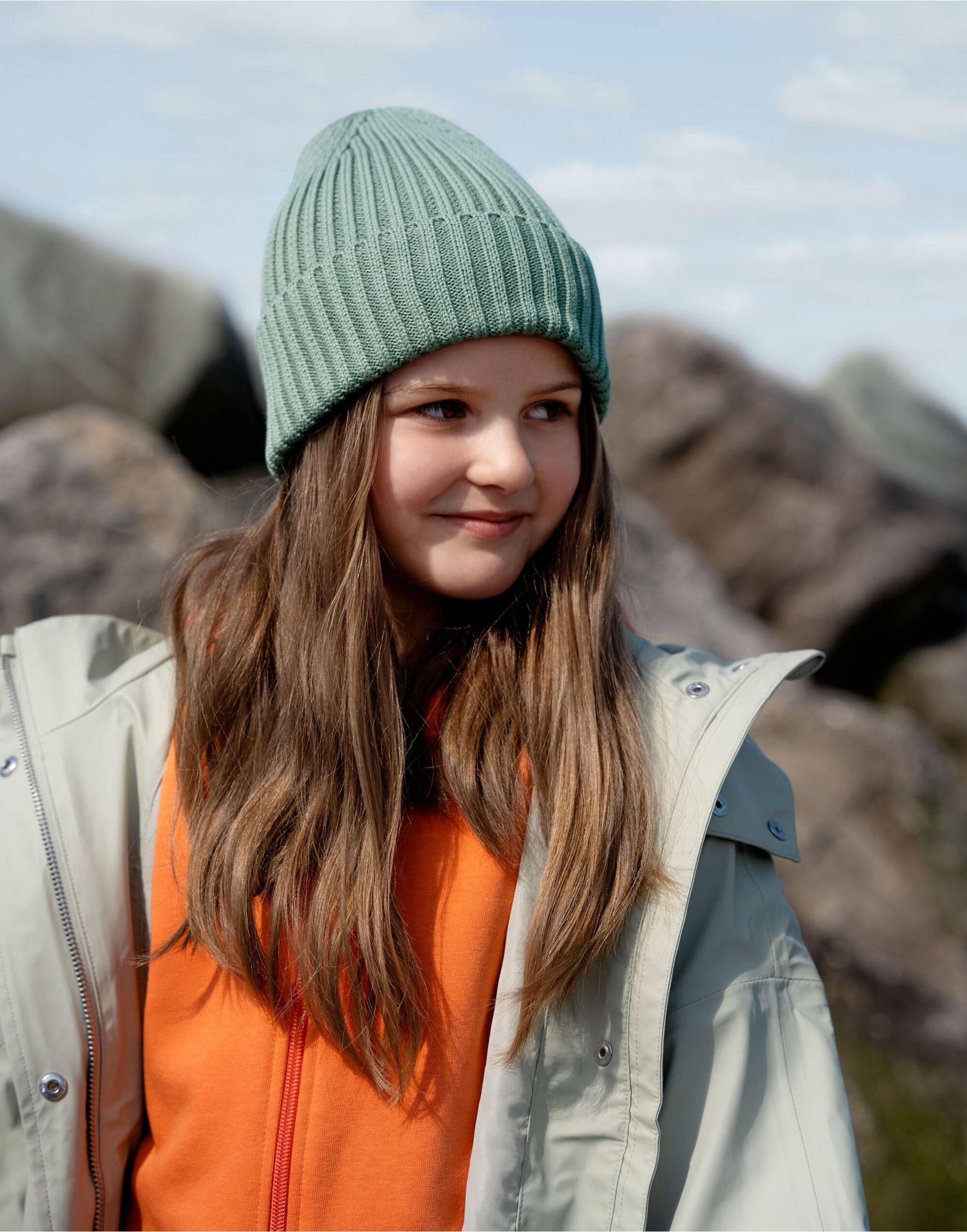 Organic Cotton Kids Beanie