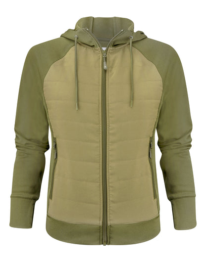 Ladies Keyport Full Zip Hooded Hybrid Ja