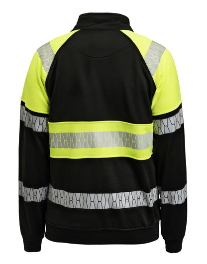 Sweatshirt Full-Zip His-Vis