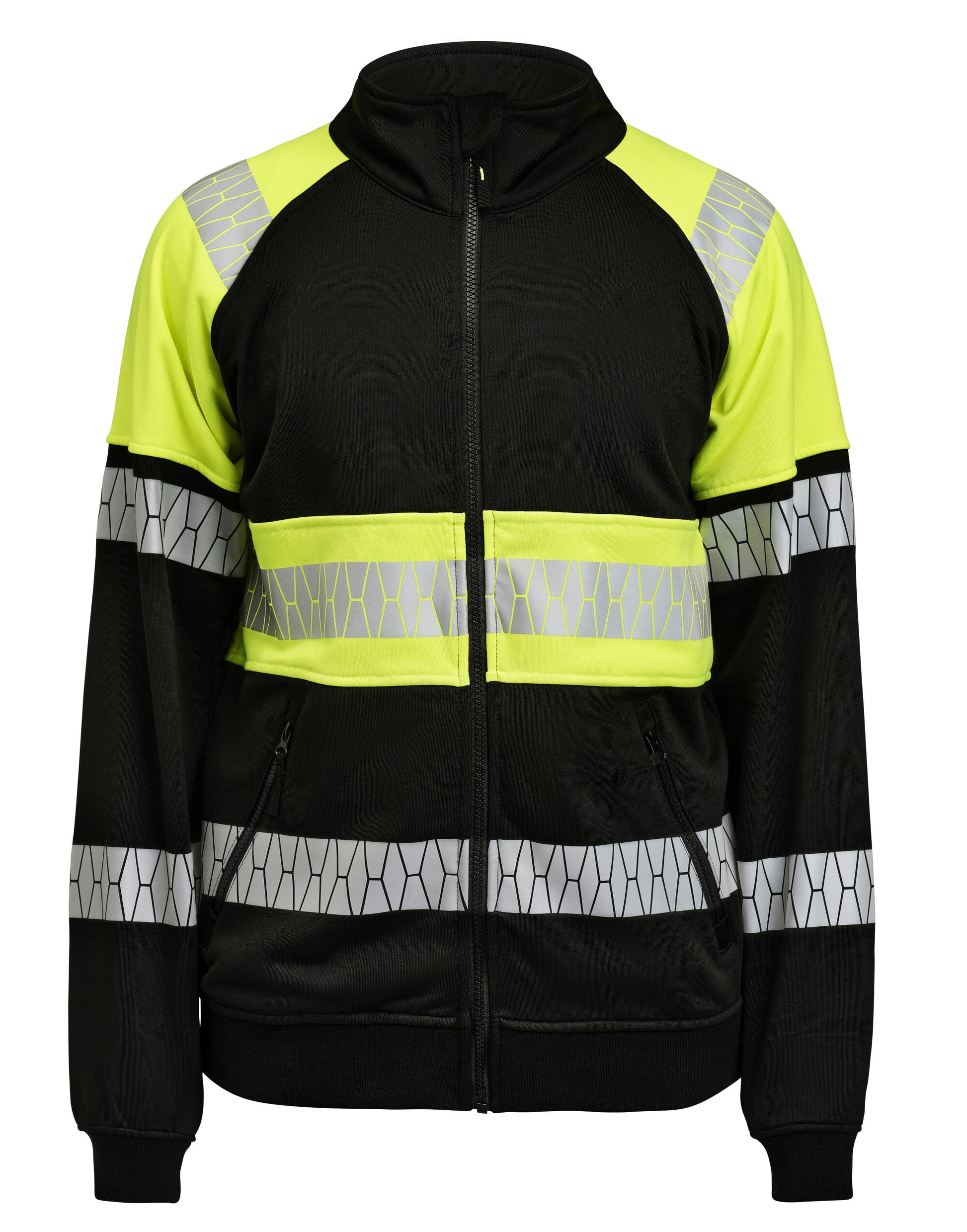 Sweatshirt Full-Zip His-Vis