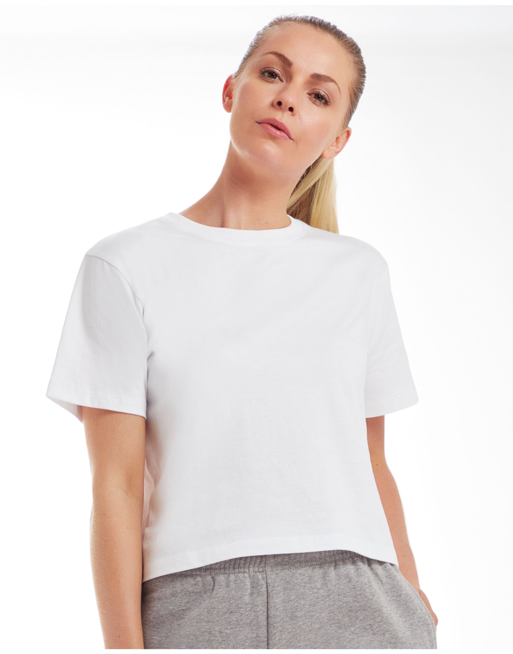 Women's Organic Cropped T