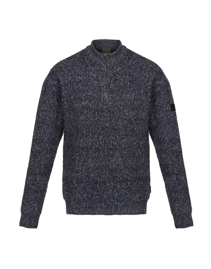 Soloman Zip Neck Knitted Pullove