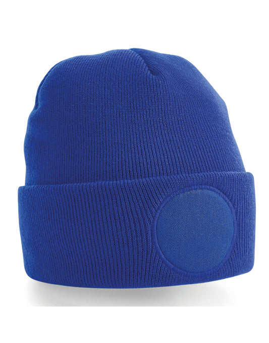 Circular Patch Beanie