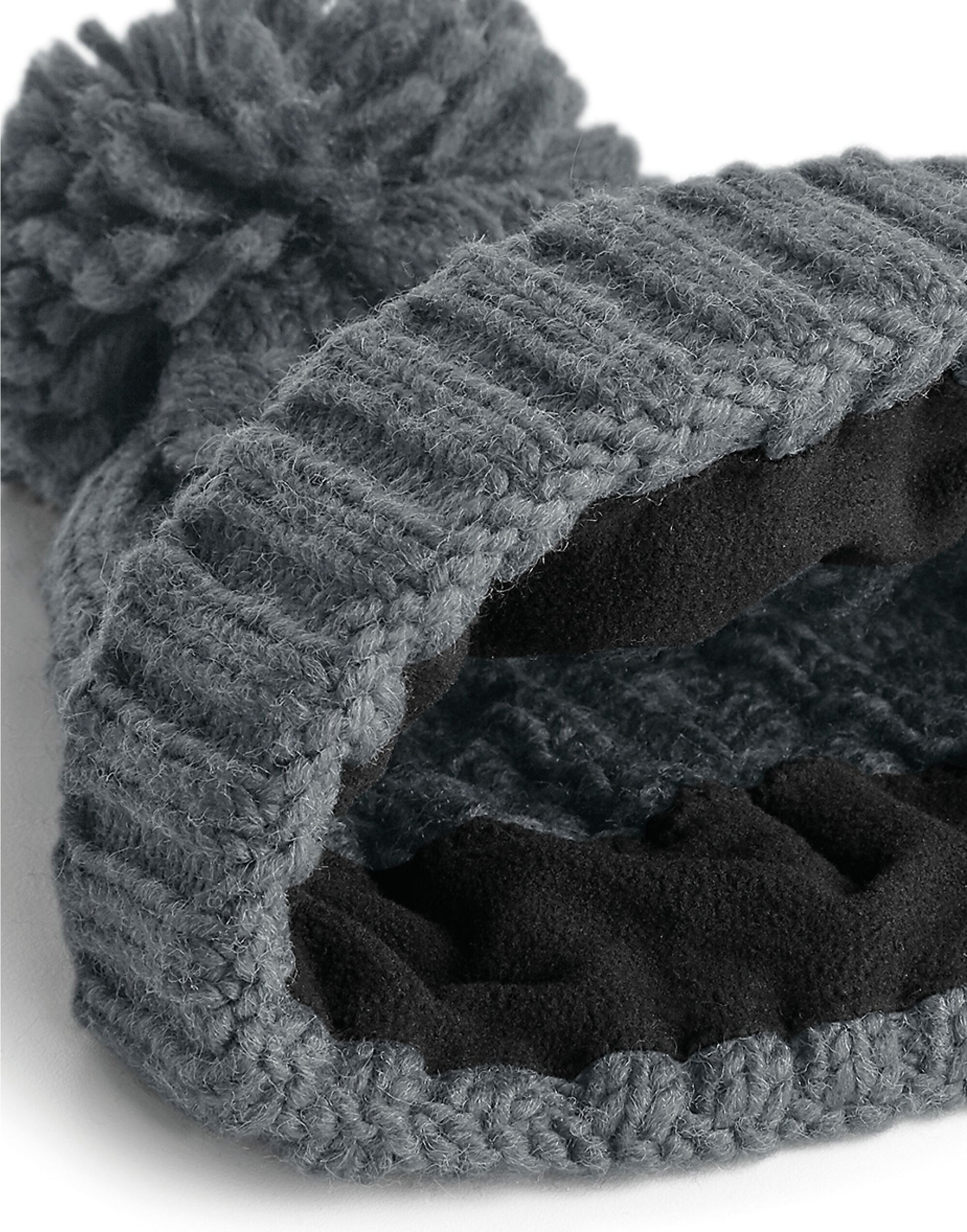 Cable Knit Melange Beanie