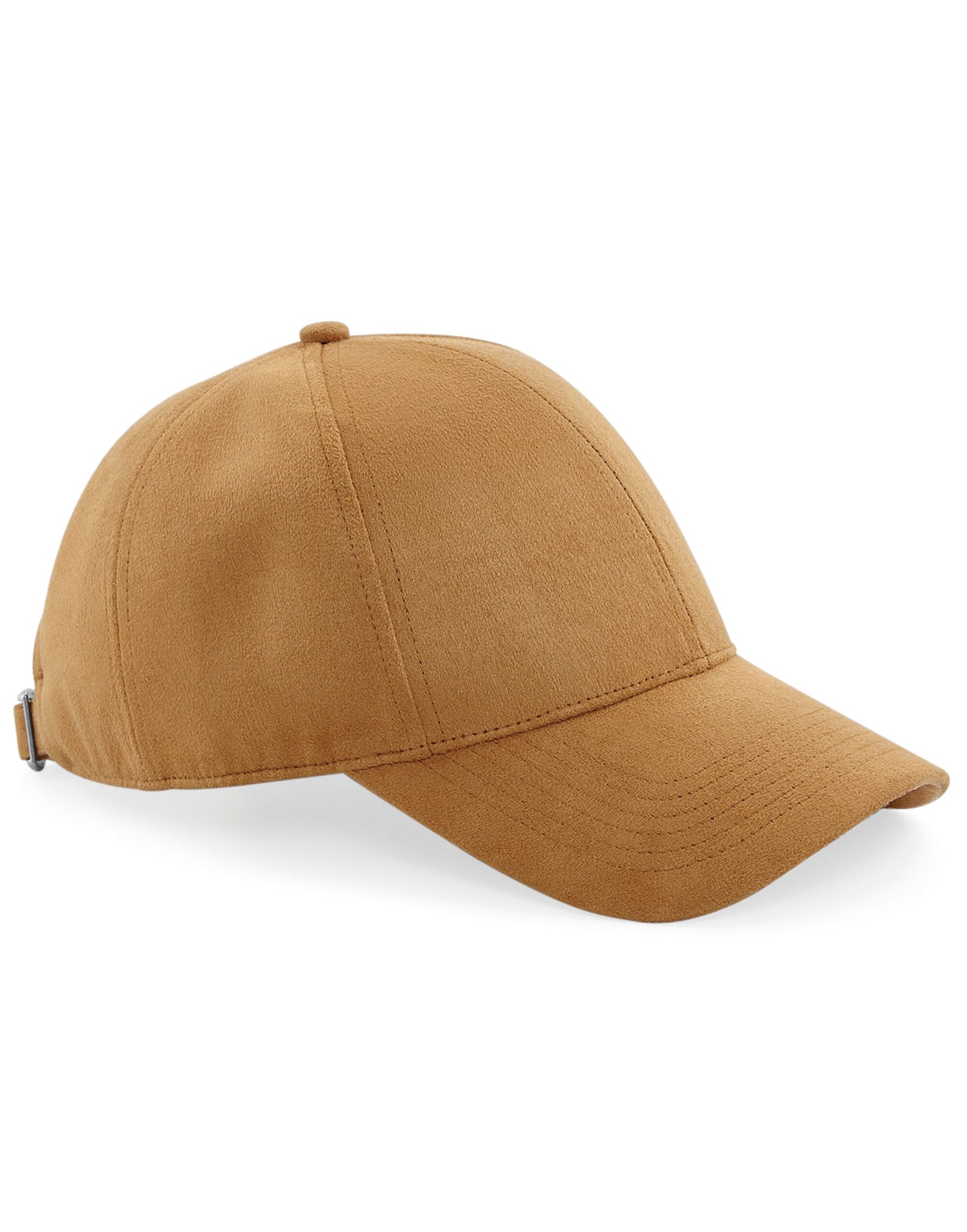 Faux Suede 6 Panel Cap