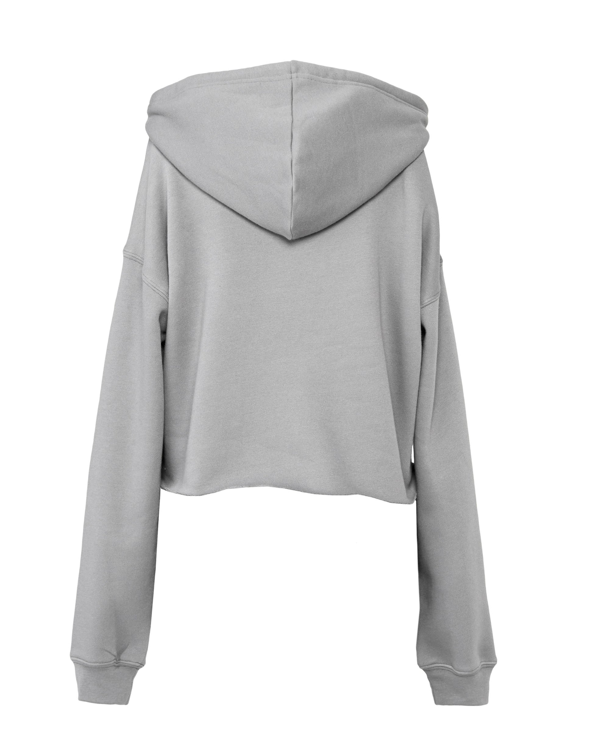 Women's Cropped Fleece Hoodie