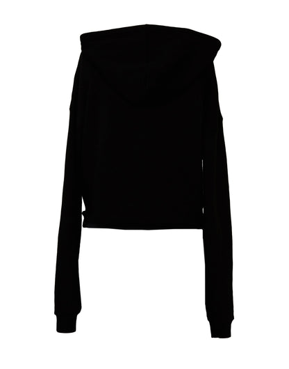 Women's Cropped Fleece Hoodie