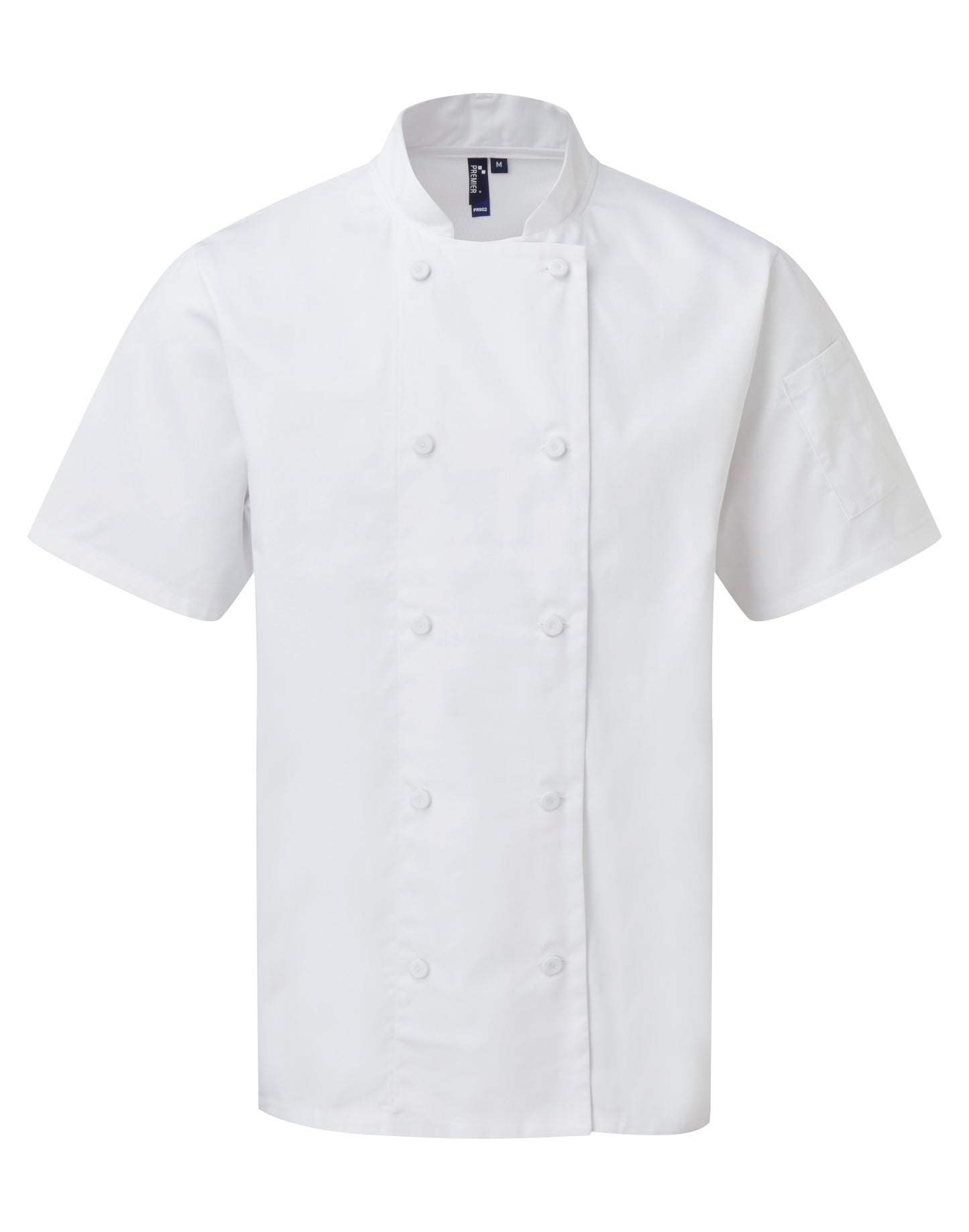 PR902 - Chefs Coolchecker Short Sleeve Jacket