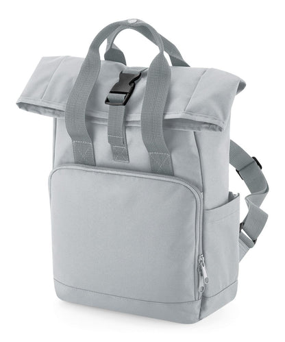 BG18S - Recycled mini twin handle roll-top backpack